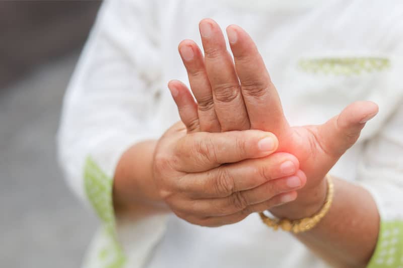 Tea ingredients for treating gout symptoms