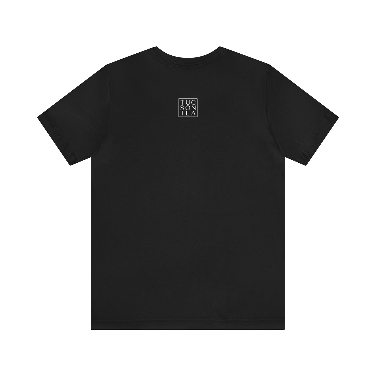 Tucson Tea's tea inspired t-shirt - back logo