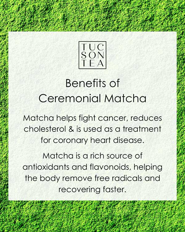 Benefits of Ceremonial Matcha Green Tea