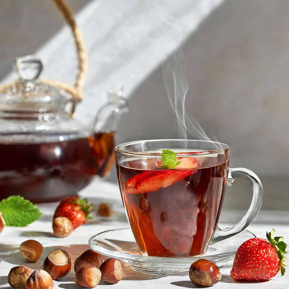 Strawberry Hazelnut Puerh