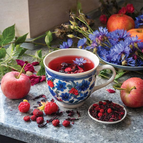 シュウゾウさんのドリンクtea Elderberry Herbal Tea (Caffeine-Free) – Tucson Tea Company