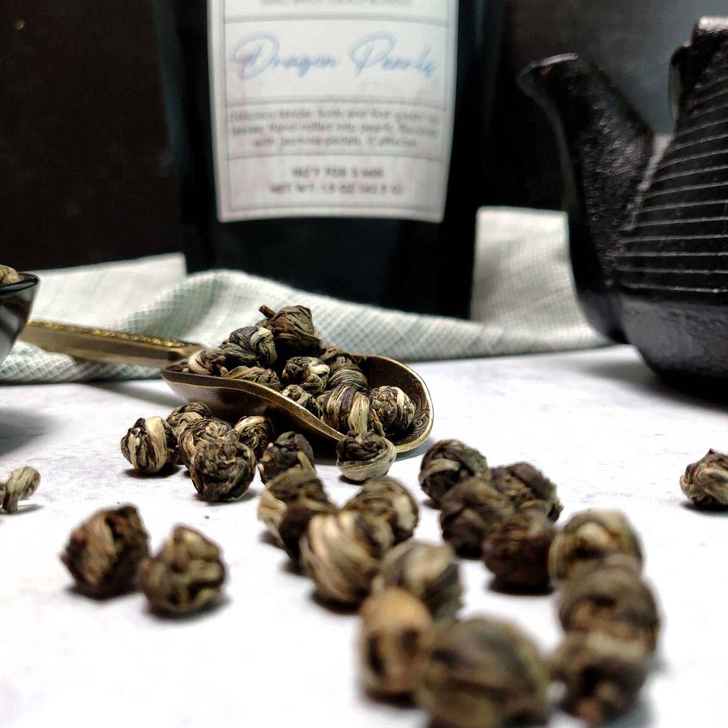 Tucson Tea Jasmine Dragon Pearls Green Tea