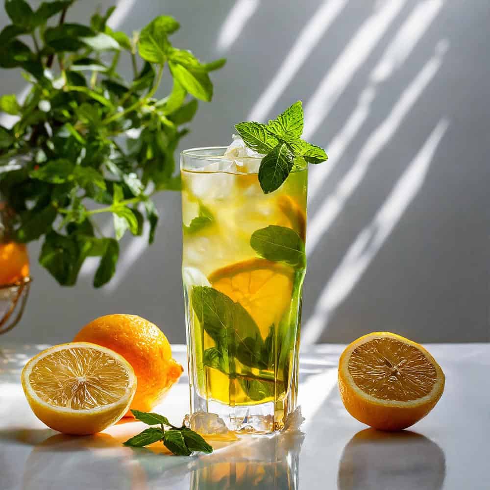 🌞 Perfect Summer Teas: Citrus and Mint Bliss! 🌞