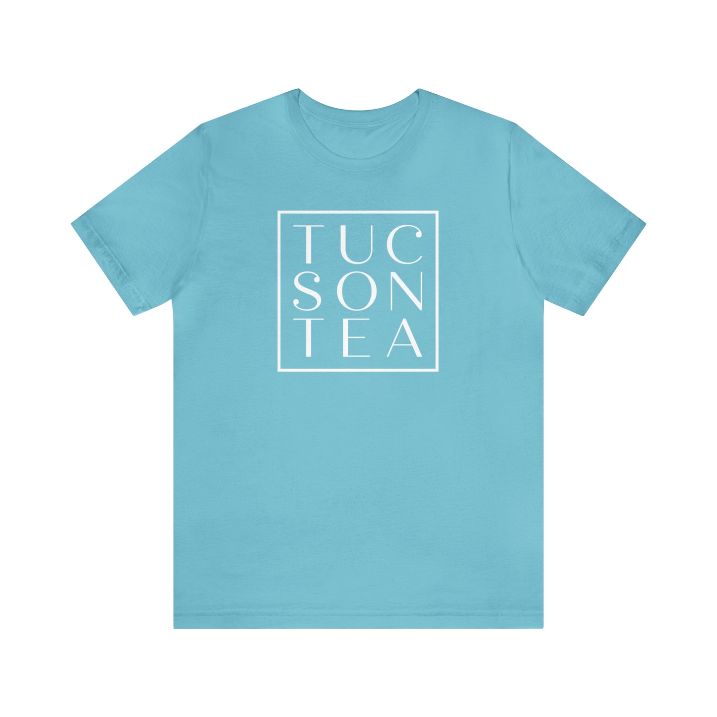 Tucson Tea shirts with Tucson Tea Company logo