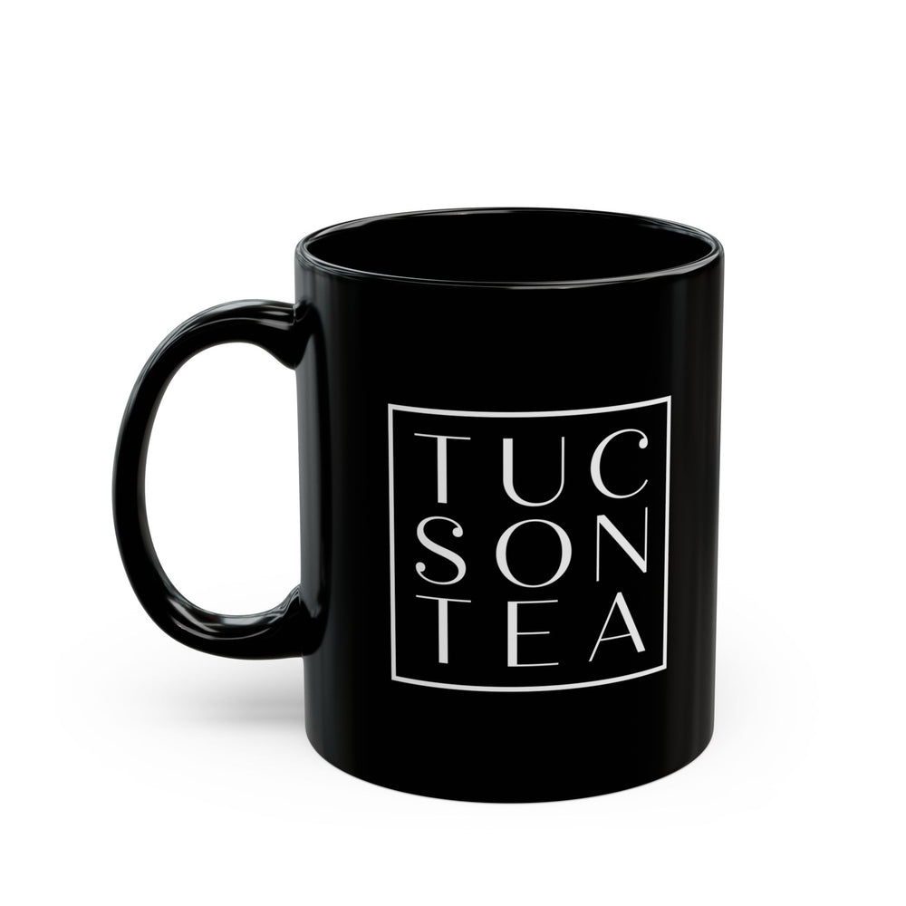 Tucson Tea Logo Black Mug (11oz)