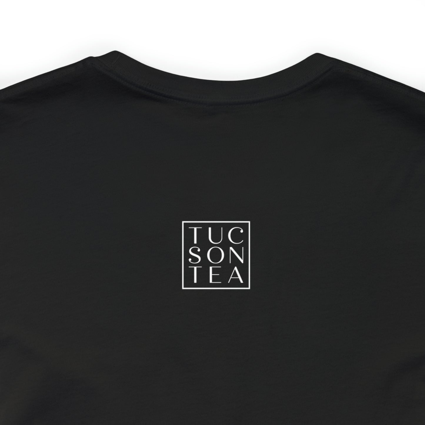 
                  
                    Tucson Tea's tea inspired t-shirt - back logo
                  
                