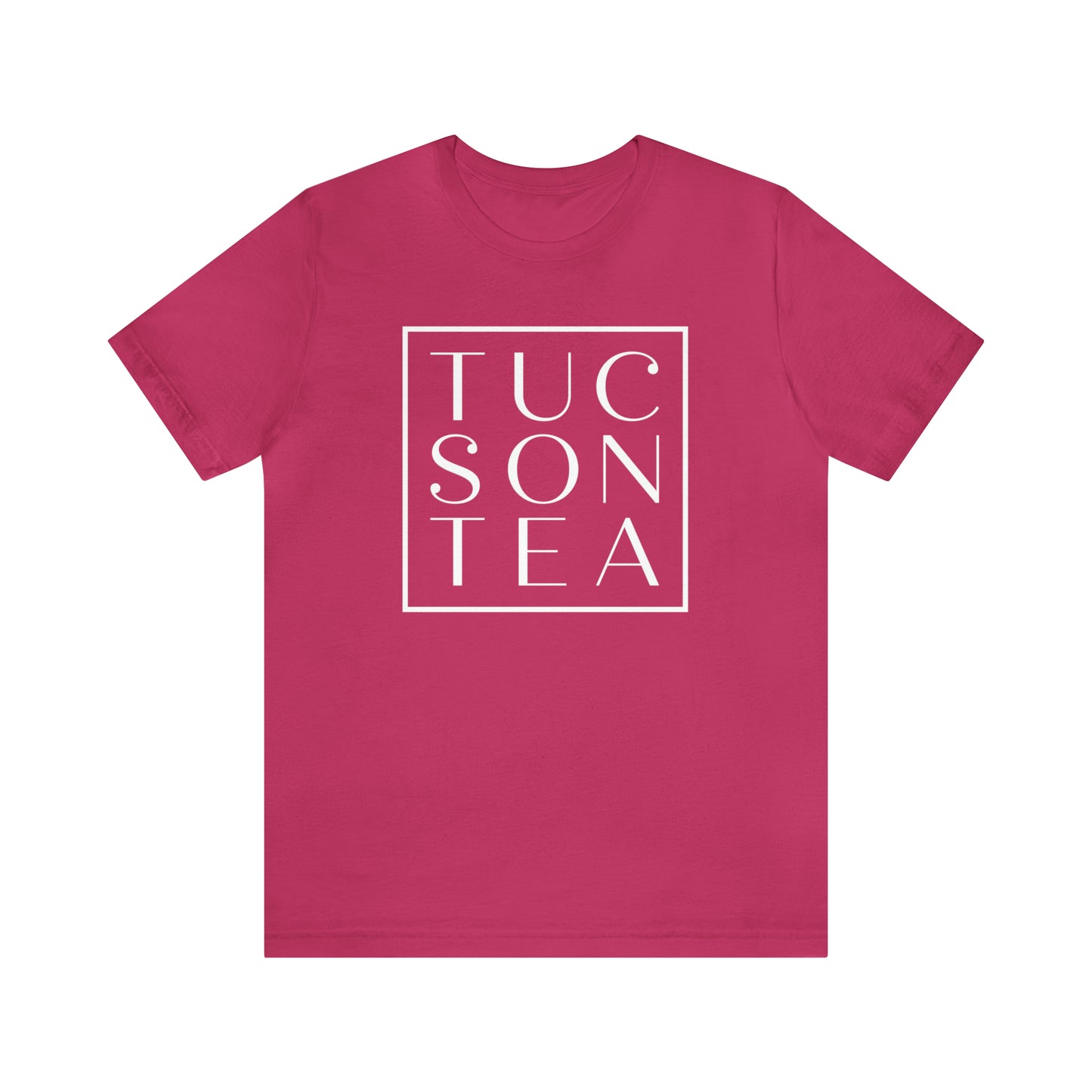 
                  
                    Tucson Tea shirts with Tucson Tea Company logo
                  
                