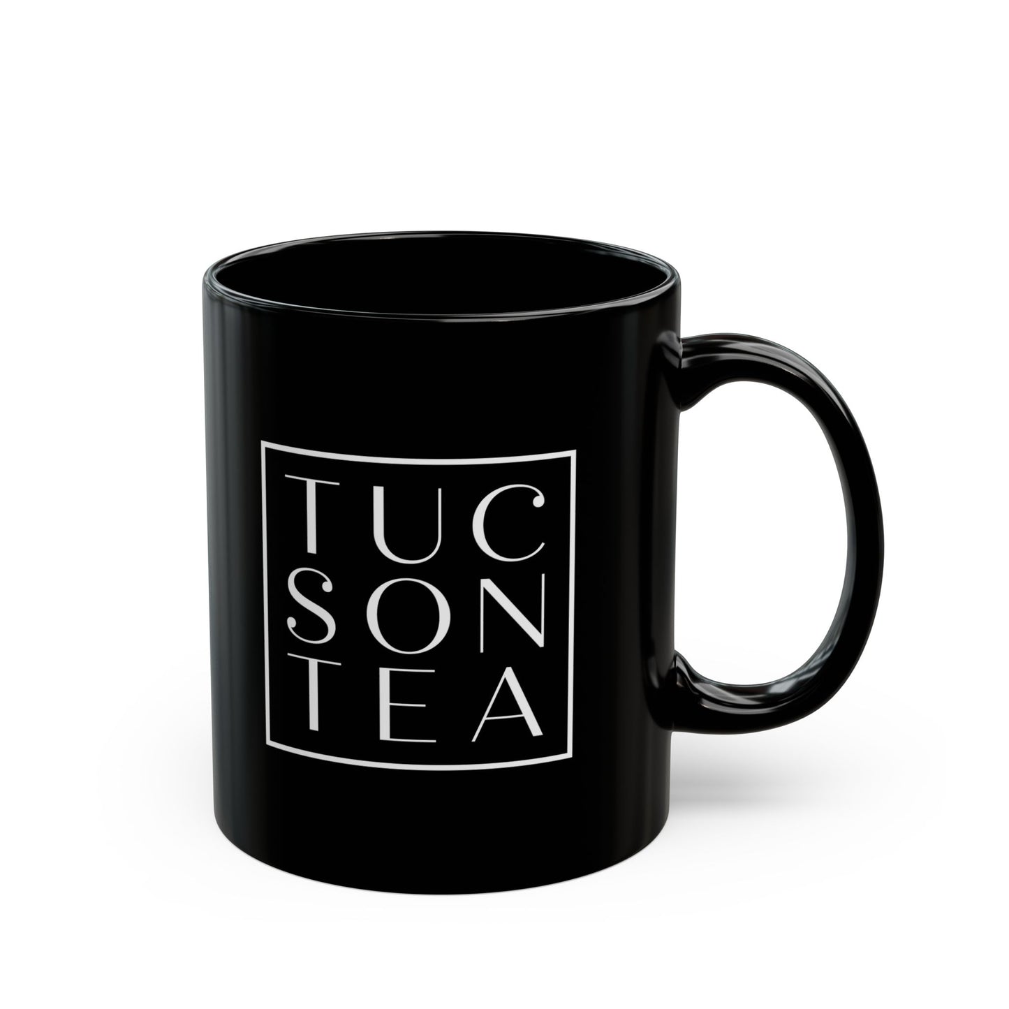 Tucson Tea Logo Black Mug (11oz)