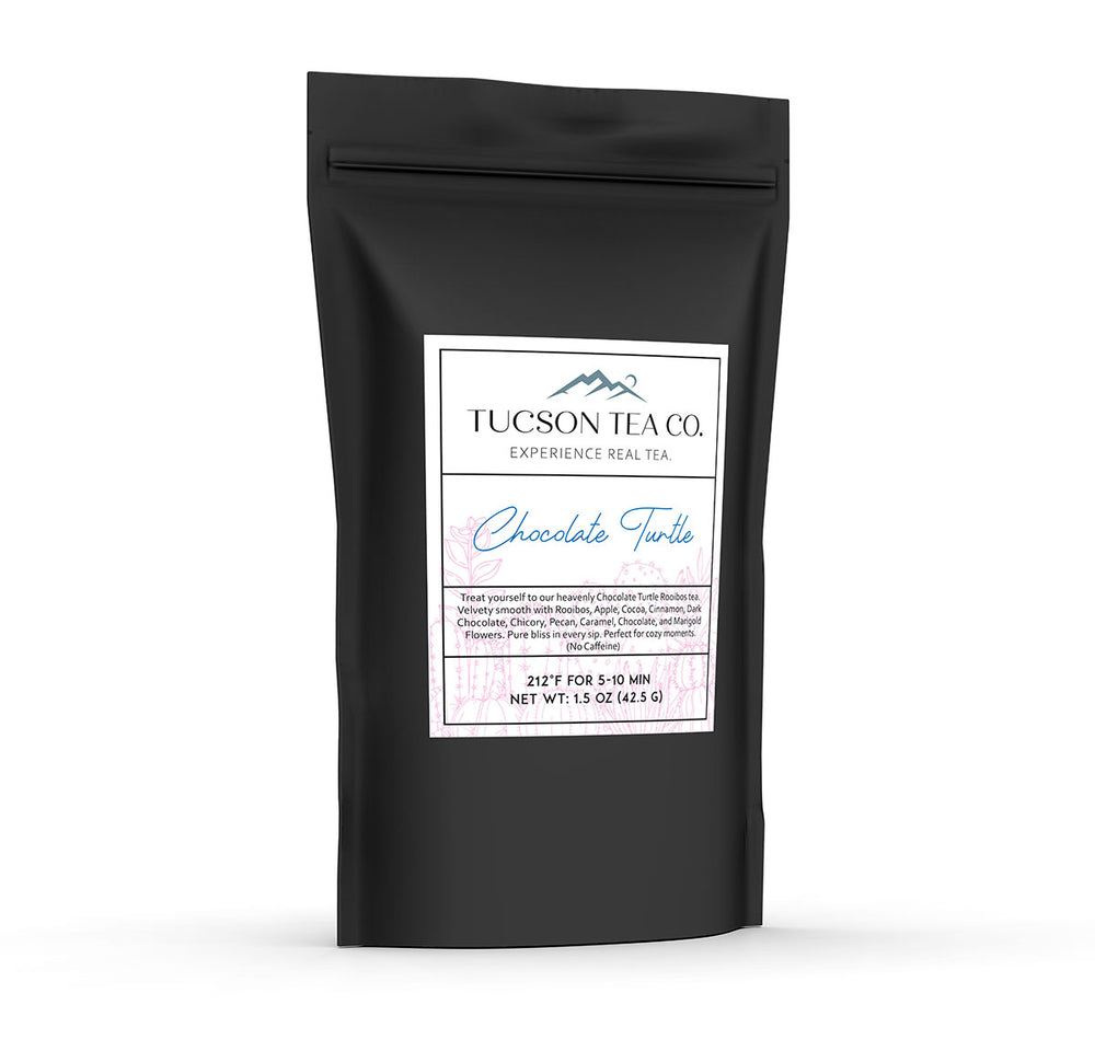 Chocolate Turtle Rooibos Herbal Tea (No Caffeine)