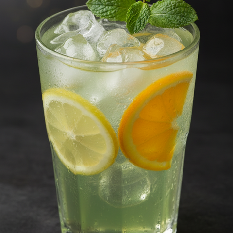 Green Tea Grove - Orange, Lemon (Light Caffeine)