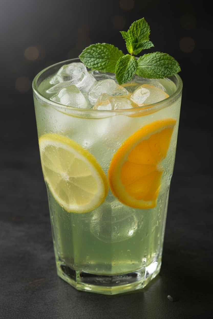 Green Tea Grove - Orange, Lemon (Light Caffeine)