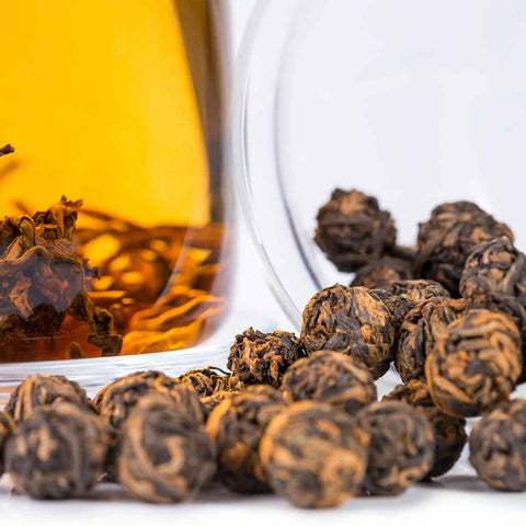 Black Dragon Pearls black tea by Tucson Tea Company