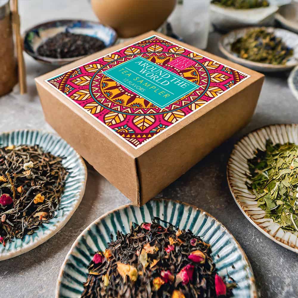 Around The World Loose-Leaf Tea Sampler Gift Set by Tucson Tea Company