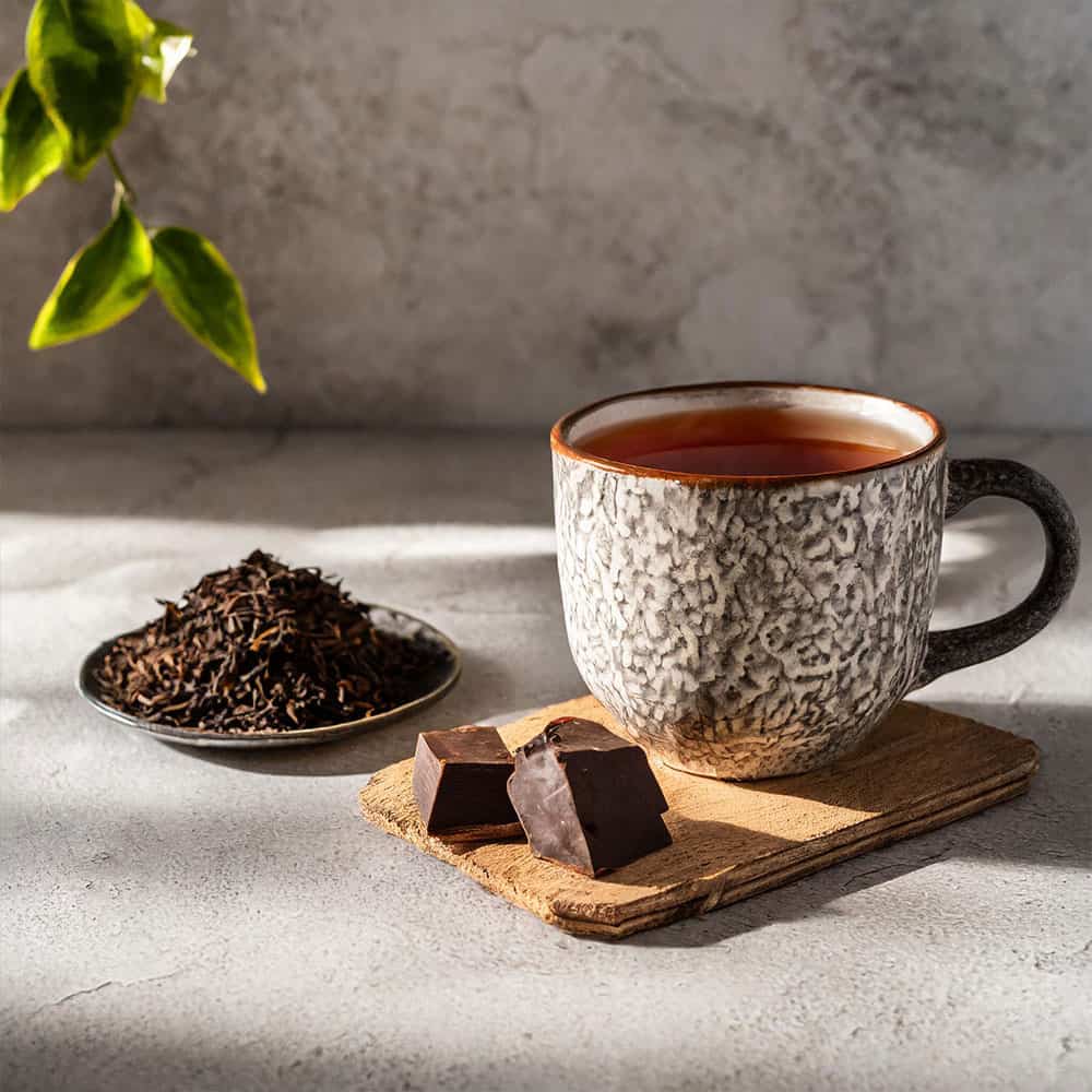 
                  
                    Belgian Chocolate Puerh Black Tea by Tucson Tea Company
                  
                