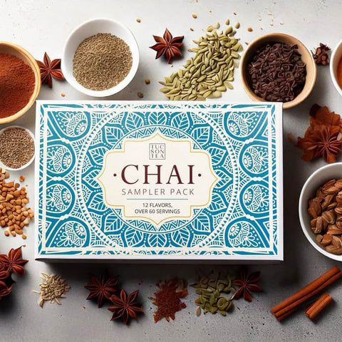 Chai Sampler pack box