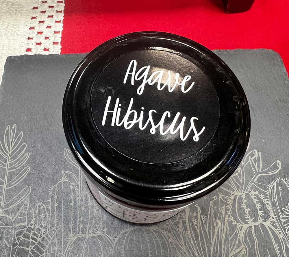 Agave Hibiscus Scented Candle