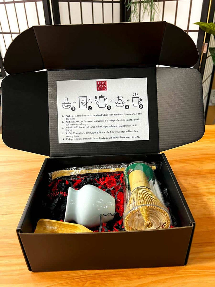 
                      
                        Matcha Whisk gift set by Tucson Tea Company
                      
                    