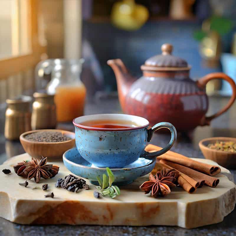 Tucson Tea Company Oolong Chai tea with Chicory