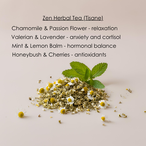 Zen Herbal Tea with Valerian Root (Caffeine-Free)