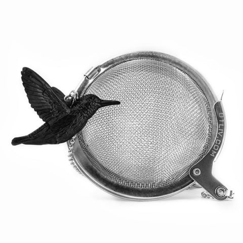 Olliv Tea Infuser Ball Hummingbird Black