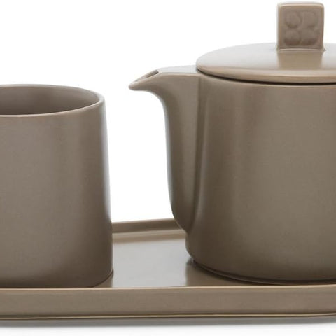 Bredemeijer Lund Tea-for-One Ceramic Teapot and Cup
