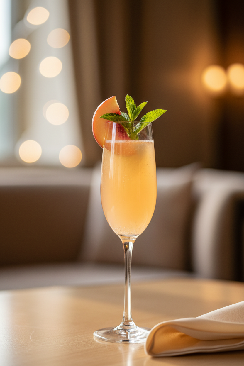 Peach Bellini Tea (Caffeine-Free)