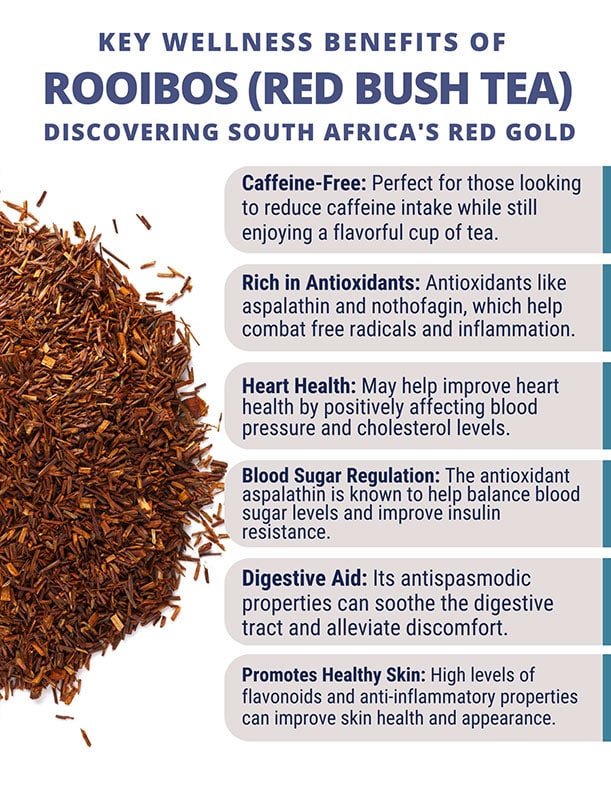 
                  
                    Rooibos red herbal tea benefits
                  
                