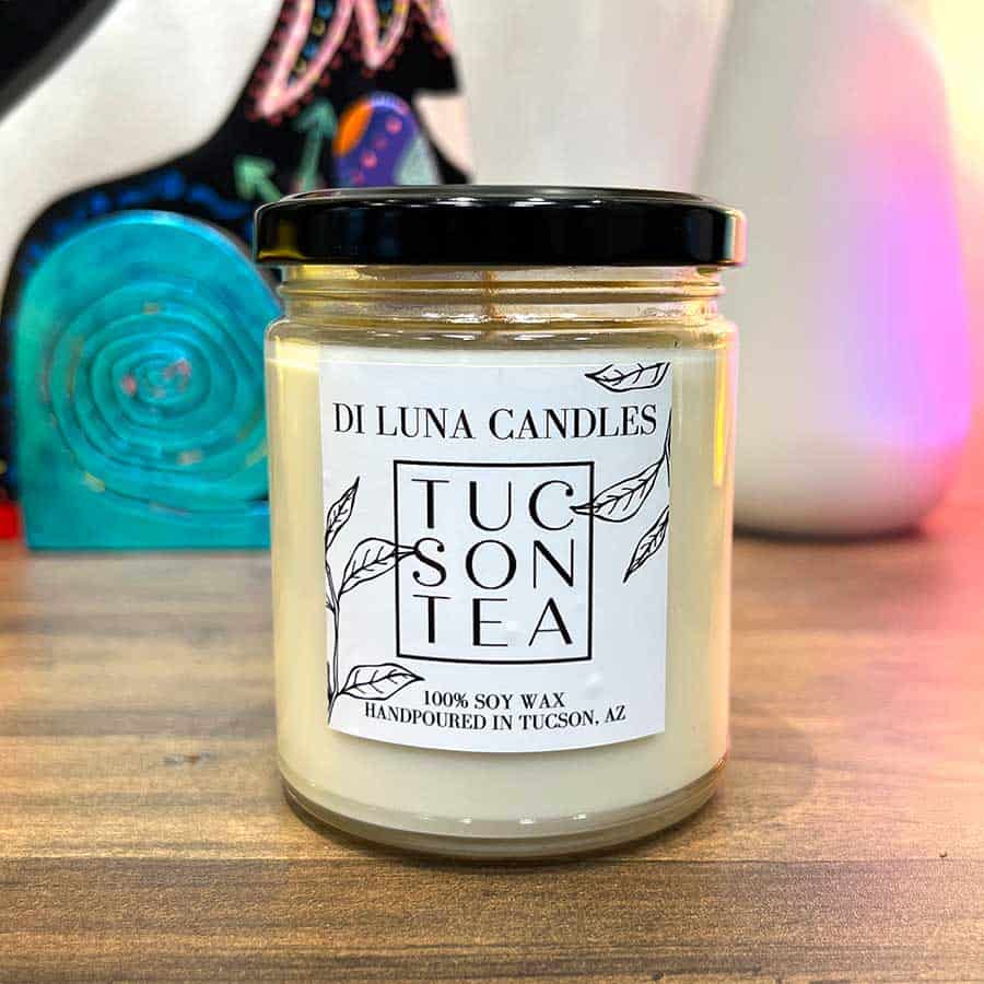 Di Luna candles by Tucson Tea Company