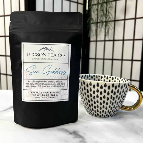 Sun Goddess hibiscus tea