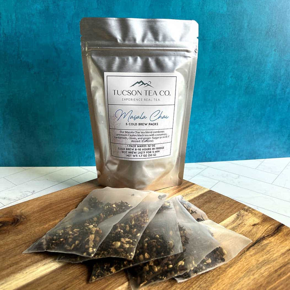 
                      
                        Tucson Tea Masala Chai Black Tea Cold Brew Packs
                      
                    