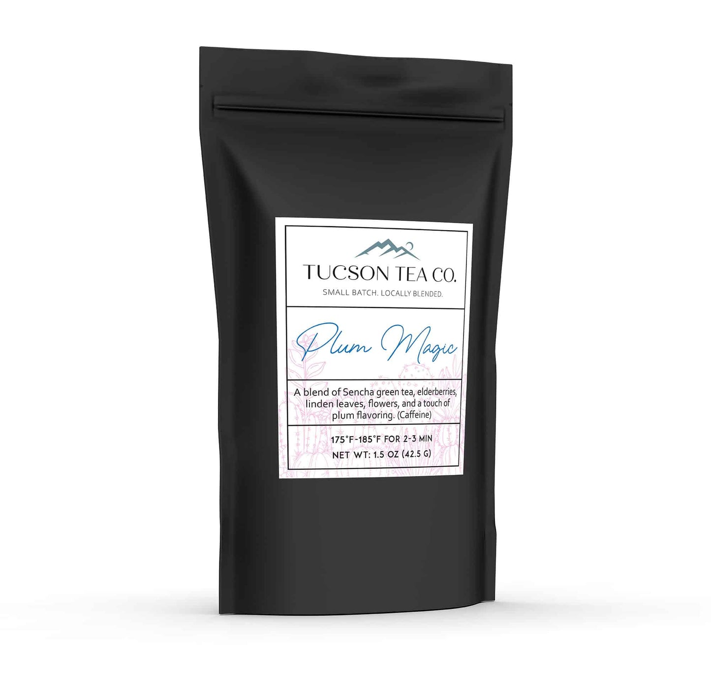 Tucson Tea Plum Elderberry Green Tea - Elderberries & Plum 