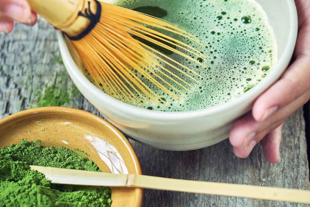 Authentic matcha bamboo whisks